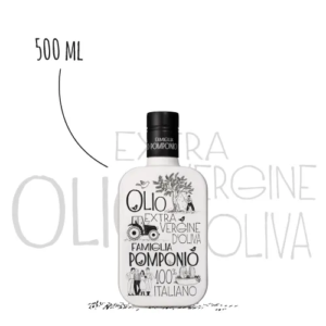Olio Extra Vergine di Oliva - Bottiglia da 500ml - Famiglia Pomponio